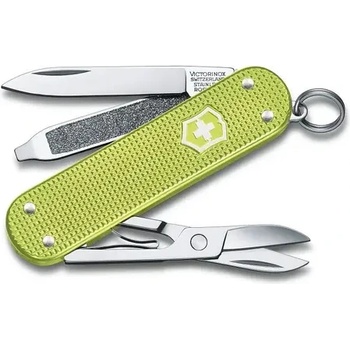 Victorinox Швейцарски джобен нож Victorinox Classic Alox Lime Twist (0.6221.241G)