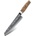 HARAHU Дамаски кухненски нож ZE-37559 - Kiritsuke / Кафяв KP37559