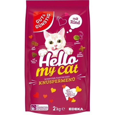 Gut & Günstig hovädzie krmivo 2 kg