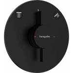 Hansgrohe DuoTurn S 2-функционален смесител за душ, матово черен (75418670)