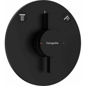 Hansgrohe DuoTurn S 2-функционален смесител за душ, матово черен (75418670)