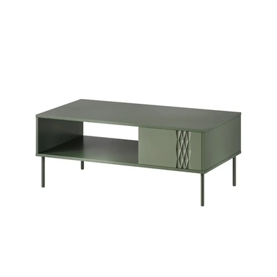 Cama meble Пейка/маса Cama TRESSE 110x60x40 зелен мат (TRESSE 400089)