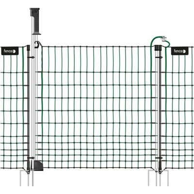 VNT electronics s.r.o. Vchodová branka k elektrické ohradníkové síti, výška 112 cm, šířka 120 cm, dvojitý hrot