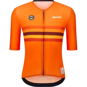Santini Фланелка с къс ръкав за колоездене Santini UCI World Champion Jersey Cycling jersey - Netherlands - размер 3XL (056-3881-0516)