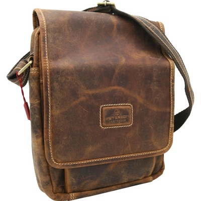 Peterson pánské crossbody PTN 015-TMH hnědá
