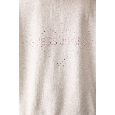 Guess Jeans суичър с цип и качулка дамски от памук (W6YQ10.K3872)
