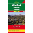 Plán města Windhoek