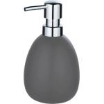 WENKO Дозатор за течен сапун Wenko - Polaris Mod, 9.5 х 16.2 х 9 cm, керамика, сив мат (24017100)