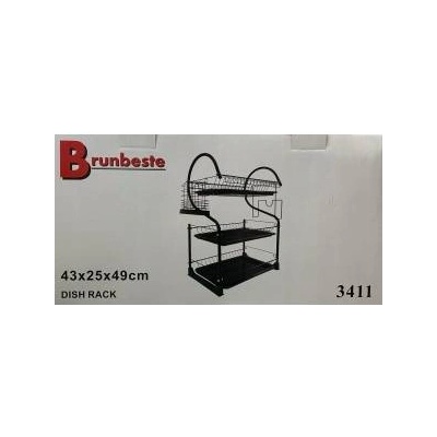 Brunbeste Three-level drainer dryer for dishes 3411