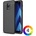 Samsung Galaxy A6 + (2018) Удароустойчив Litchi Skin Калъф и Протектор