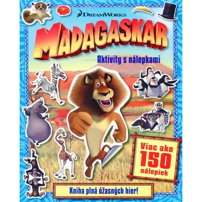 Madagaskar - Aktivity s nálepkami SK