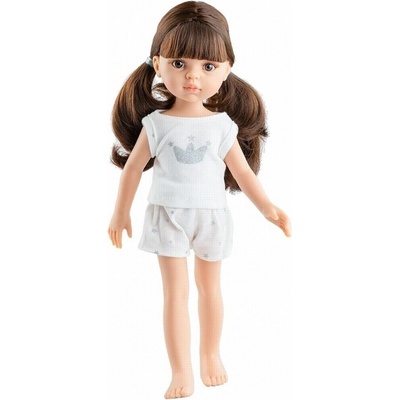 Paola Reina Las Amigas Carol 32cm v pyžamku extra dlhé vlasy