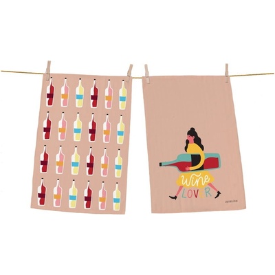 Butter Kings Wine Lover 70 x 50 cm 2ks