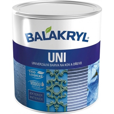 Balakryl Uni mat 0,7 kg tmavě hnědý – Zbozi.Blesk.cz