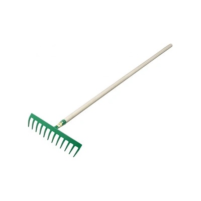 Hrábě 12hrotů silné kovové s násadou 150cm