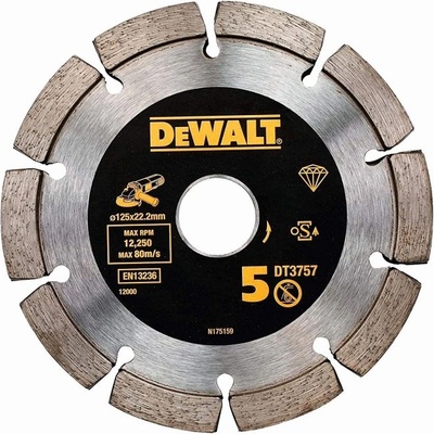 DEWALT Диамантен диск двоен dewalt dt3757, ф125х22.2х6.3 мм (dt3757)