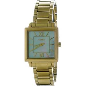 Timex Дамски аналогов часовник Timex Mother of pearl - T2M829 (T2M829) Часовници