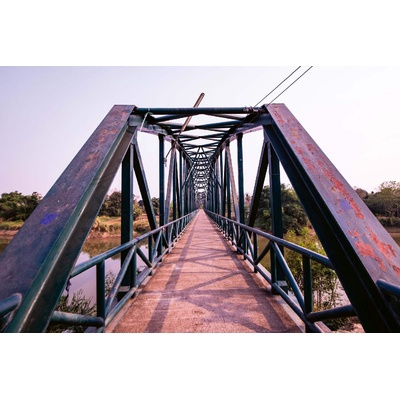 DIMEX ART Флизелинов фототапет железен мост 375 x 250 см