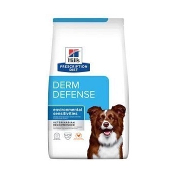 Hill's Hills Prescription Diet Derm Defense Canine - за подсилване на кожната бариера 12kg