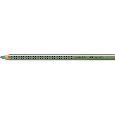 Faber-Castell Grip Jumbo триъгълен цветен молив в зелено металик FC110985 (FC110985)