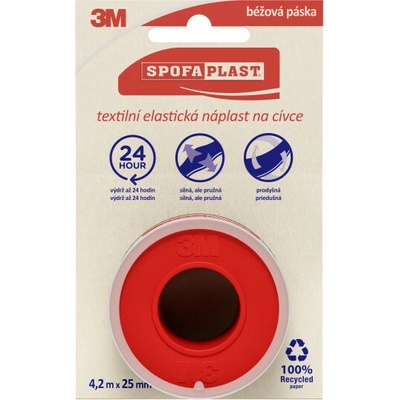 3M Spofaplast 132N Náplast text.elast.4,2 m x 25 mm