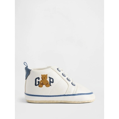 GAP Baby tenisky s logem Brannan Bear bílá