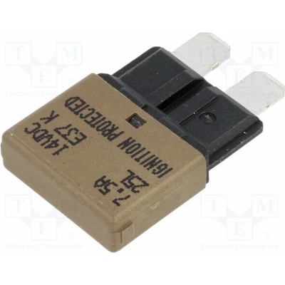 GLOSO E37-75K-4-01 Pojistka: resetovatelná; 20,05mm; automobilová; 7,5A; 14VDC