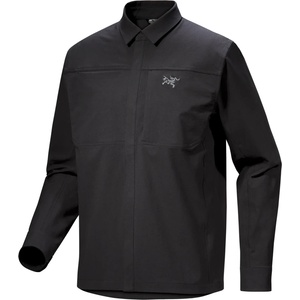 Arc'teryx Мъжка риза с копчета Arc'teryx Cronin Cotton Overshirt Shirt - Black (033-2304-0111)
