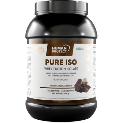 Human Protect Pure Iso | Whey Protein Isolate [900 грама] Шоколад