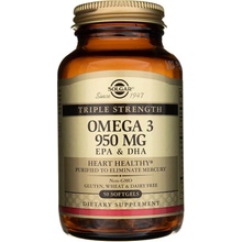 Solgar Trojitá sila Omega 3 950 mg 50 mäkkých gélov