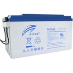 Ritar Оловна AGM Deep cycle батерия RITAR (DC12-65), 12V, 65Ah, 350 / 167 /182 mm F5/M8 / F11/M6, За соларни системи (RITAR-DC12-65) - caretech