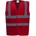 Yoko hi-vis hvw100 / Предпазна жилетка - червена s (79w10000401)
