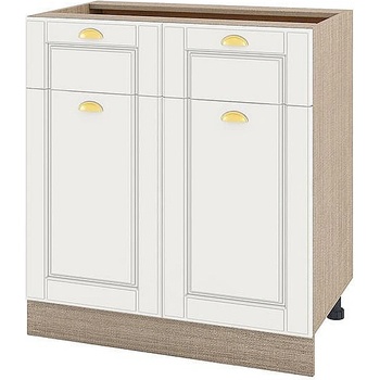 Image 1 of ИРИМ Долен кухненски шкаф Сити МФ-Бяло мат-09-26 80 см