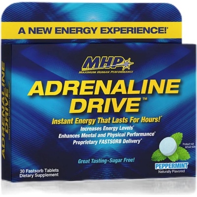 MHP Adrenaline Drive Fast Active Energy Mint [30 Таблетки] Мента