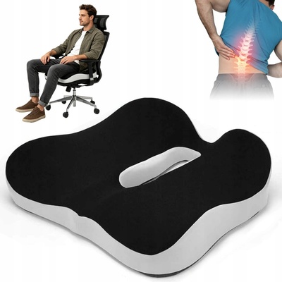 Powerton Podsedák pod hýždě ergonomický černý – Zboží Dáma