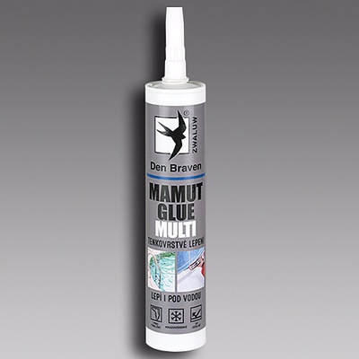 DEN BRAVEN Mamut Glue Multi vysokopevnostné lepidlo 290g biele