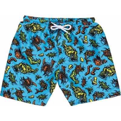 Santa Cruz plavky Youth Roskopp Monster Blue