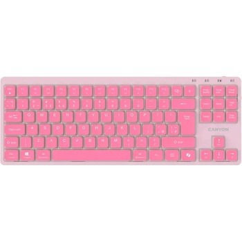 CANYON OnType 10 Low Profile Wired Pink (CNS-HKB10P)
