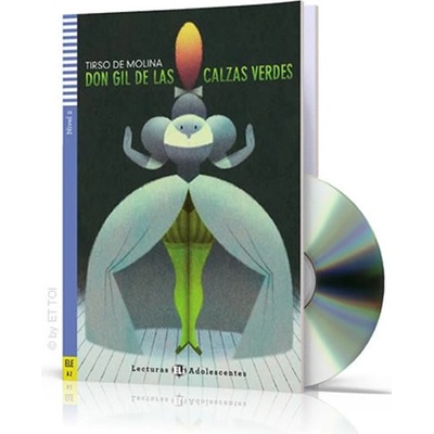 Don Gil de las calzas verdes - četba ve španělštině A2 vč. CD