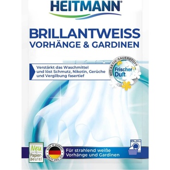 Heitmann Brillantweiss na záclony pro praní a bělení 50 g