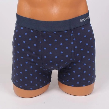 Image 1 of Мъжки боксер в гълъбово син цвят на точки