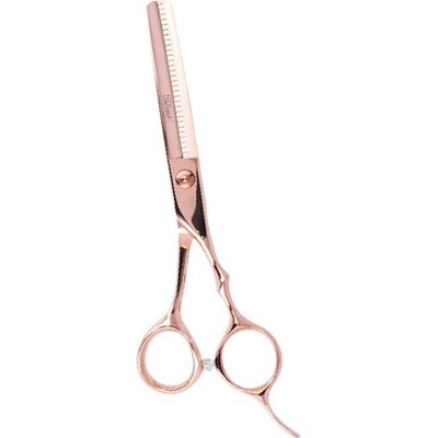 Eurostil ISIS Thinning Scissors 6" profesionálne efilačné nožnice, pravá ruka 07024/70 Rose Gold