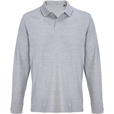 SOĽS Pacific Unisex polo triko SL04441 šedá melanž