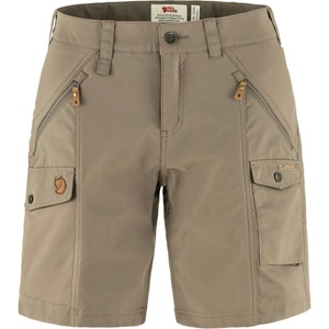 Fjällräven Дамски къси панталони Fjällräven Women's Nikka Shorts Curved Shorts - Suede Brown - размер 44 (EU) (112-0762-0716)
