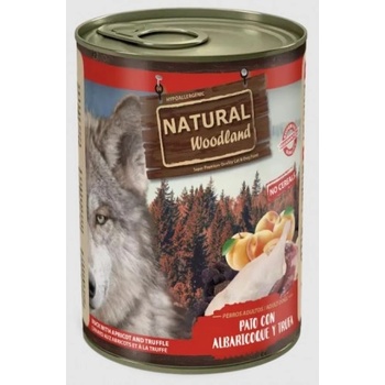 Natural Greatness Natural Woodland консерва за куче Патица с кайсии и трюфел 400 гр, Испания - NWD40003