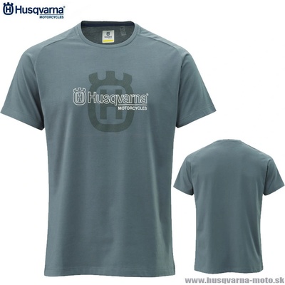 Husqvarna tričko Origin tee grey
