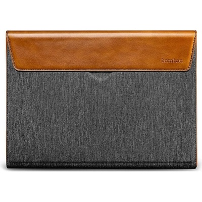 tomtoc TOM-H15-E01Y Premium Sleeve 16`` MacBook Pro 2019 šedá/koňaková
