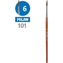 Štetec guľatý MILAN č. 6 - 101