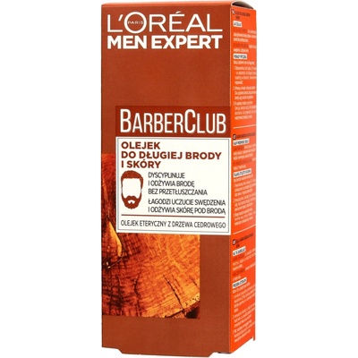 L'Oréal Paris Men Expert Barber Club Long Beard & Skin Oil olej na vousy 30 ml – Zboží Dáma