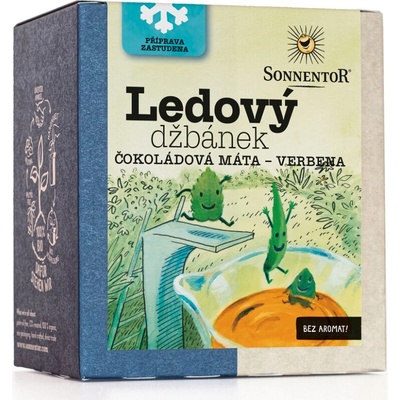 Sonnentor Čaj Ledový džbánek čokoládová máta a verbena 16 x 2 g